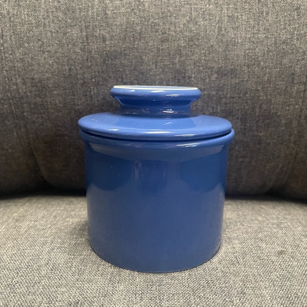 Butter Bell Crock in Blue
